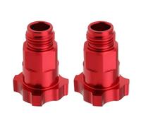 EMSea 2 Pezzi M16x1.5mm Filettatura Esterna Connettore Pistola A Spruzzo In Lega Di Alluminio Rosso Compatibile Con DeVilBiss Compatibile Con GTI Pro-Lite Compatibile Con DV1