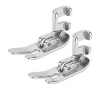 EMSea 2 Pezzi Piedino Premistoffa Per Macchine Da Cucire 45321 Piedino Premistoffa Per Punto Dritto Con Gambo Basso Largo 10 Mm Compatibile Con Brother Compatibile Con Kenmore Compatibile Con Singer