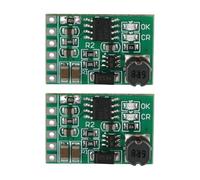 EMSea 2 Pezzi Scheda di Carica E Scarica da 5 V Convertitore CC-CC Modulo Boost per Sistema Solare al Litio per Batteria al Litio 18650 14500