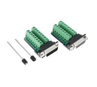 EMSea 2 pezzi terminale scheda di distribuzione senza saldatura connettore modulo set DB15 adatto per controller CNC PLC stampante
