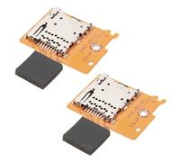 EMSea 2 Pz Lettore di Prese per Slot per Schede SD TF Scheda per Lettore di Schede SD Parte di Riparazione Sostitutiva per Slot per Schede SD TF Compatibile con Nintendo Switch La Scheda di Memoria