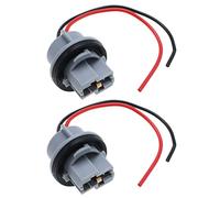 EMSea 2 Pz T20 Portalampada 7440 Adattatore Portalampada Base Luce Cablaggio Spine Connettore Prese Di Cablaggio Precablate Per Auto Camion Rimorchio Barca Roulotte