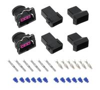 EMSea 2 set di connettori di cablaggio femmina maschio a 3 pin compatibili con interfaccia Bosch EV1