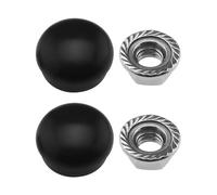 EMSea 2 Set Di Kit Di Copertura Bulloni Del Braccio Del Tergicristallo Anteriore Del Parabrezza 1J0955205A/133955435/955203005 Compatibile Con VW Transporter T4 T5 T6