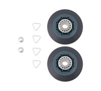 EMSea 2 Set Di Rulli Di Supporto Per Cestello Asciugatrice Kit Rulli Per Lavatrice W10314173 AP3098345 AP6019303 Compatibile Con Whirlpool Asciugatrici