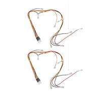 EMSea 2 Terminali Microinterruttore Arcade Da 0,187" Per Conversione Da 8 Pin/2 Pin A 5 Pin Compatibili Con Sanwa 45 Cm
