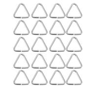 EMSea 20 pz Tappo per Lavello Triangolo Fibbia Tappo di Scarico Catena Triangoli Gancio per Vasca da Bagno Lavabo Lavabo Tappo di Scarico Catena Triangoli Fibbia