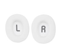 EMSea 2PCS Cuscinetti Ricambio Cuffie Cuscinetti Di Ricambio Con Schiuma Di Isolamento Acustico In Pelle Proteica Compatibile Con JBL Tune 700BT 750BTNC 760NC Bianco Cuffie
