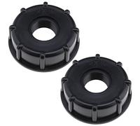 EMSea 2pcs IBC Serbatoio acqua Valvola Connettore Sostituzione 3/4" IBC Serbatoio Adattatore Rubinetto Connettore Accessori per Giardino IBC Contenitori