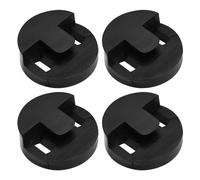 EMSea 2PCS Violoncello Muto Rotondo Gomma Violoncello Basso Muto Violoncello Pratica Muto Strumenti Musicali Accessorio Per Case Appartamenti Nero