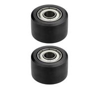 EMSea 2x Rullo Anteriore Per Levigatrice A Nastro Pneumatica 20x14mm Per Levigatrice A Nastro 20x520mm Lucidatura E Smerigliatura