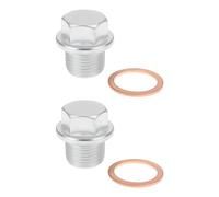EMSea 2x Tappo Di Scarico Olio Magnetico Con Guarnizioni 3924147 3920773 M18x1,5x12 Compatibile Con Dodge Ram 12V Motore