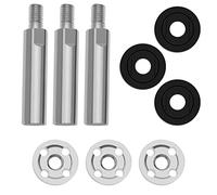 EMSea 3 Set 100 Tipo Angolo Smerigliatrice Asta di Estensione con Piastre di Pressione M10 Filo Lucidatrice Leva Adattatore per 100 Tipo Smerigliatrice/Lucidatrice