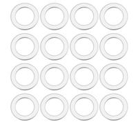 EMSea 30 Pezzi Rondelle Piatte 304 In Acciaio Inox Rondelle Rotonde Per Cerniere Per Porte Guarnizione Per Sollevamento Porte Viti Per Porte Bilanciate Bulloni 10x16x1mm Argento