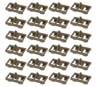 EMSea 30PCS inferiore porta Weatherstrip clip di tenuta per X5 E53 51337052945 plastica Automotive guarnizione Trim clip di montaggio di fissaggio