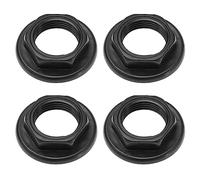 EMSea 4 dadi posteriori per rubinetto del lavandino da 3/4" BSP dadi posteriori in plastica accessori per rubinetti per lavabo da bagno miscelatori dadi posteriori flangiati rotondi strumenti