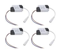 EMSea 4 Pezzi Alimentatore Per Pannello LED 8-24 W Alimentatore Driver Trasformatore Alimentatore Non Isolato 24-86 V 280 MA Per Faretto Plafoniera Lampione 75x34x20 Mm