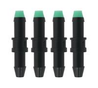EMSea 4 Pezzi Auto 4 Mm Valvola Di Ritorno Per Sistema Lavavetri Valvola Di Ritegno Unidirezionale Ritorno Per 4 Mm Diametro Interno Tubi Lavavetri 0,1 Bar