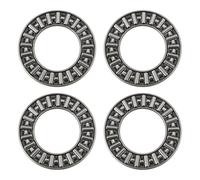EMSea 4 Pezzi AXK1730 Cuscinetto A Rulli Assiali 17x30x2mm Senza Rondelle