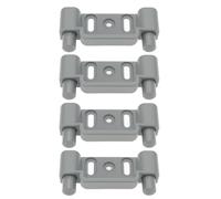 EMSea 4 Pezzi Chiusura Per Porta Dell'armadio 53x11x25mm Per Roulotte E Camper Compatibile Con Swift Compatibile Con Sterling Grey