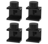 EMSea 4 Pezzi Clip Per Letto Riscaldato Stampante 3D Di Ricambio Supporto Per Piattaforma In Vetro Per Letto Caldo Clip Per Letto In Vetro Accessori Per Morsetto Per Clip Stampante 3D Regolabile
