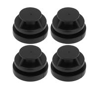 EMSea 4 Pezzi Supporto In Gomma Isolante Per Coperchio Motore Auto Parte Di Ricambio In Gomma P30110238 Compatibile Con Mazda 2 3 6 CX-3 CX-4 CX-5 Nero