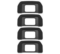 EMSea 4 Pz DK-28 Mirino oculare oculare fotocamera ABS fotocamera mira protezione fotocamera oculare accessori compatibili con Nikon D7500 fotocamera nero