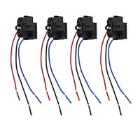 EMSea 4 Pz H4 12 V Presa Luce Dell'automobile Del Faro Del Cablaggio Adattatore H4 Presa H4 Cablaggio Connettore Cablaggio Adattatore per Lampada Auto
