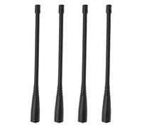 EMSea 4PCS Dual Band VHF 136-174 MHz UHF 400-520 MHz SMA-Femmina Antenna Compatibile Con Baofeng Radio Portatile GT-3 UV-5R UV5RE UV5RA 50ohm Impedenza 17 Cm