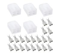 EMSea 5 Pezzi Connettore Per Cavo Regolatore Di Tensione Per Moto A 4 Pin Con Spina Terminale Compatibile Con CPI Compatibile Con Kymco