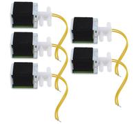 EMSea 5 Pezzi Mini Elettrovalvola CC 9-12 V 0,17 A Per Apparecchi Elettrici 3,4 X 13 X 31 Mm