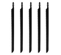 EMSea 5 Pz T1044D Lame Per Seghetto Alternativo Con Attacco A T Lunghe 250 Mm Tagli Puliti E Veloci Taglio Del Legno Per Pannelli In Fibra OSB In Legno Spesso Con Costruzione In Legno