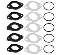 EMSea 5 Set Kit Guarnizioni Ingresso Calore Moto 26mm Guarnizione Collettore Aspirazione Carburatore Motocross Compatibile Con Pit Bike 110cc 125cc