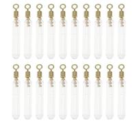 EMSea 50 Pezzi Adattatori In Silicone Per Galleggianti Waggler Lunghezza 21 Mm Adatti Per Piedini Galleggianti Da 1,2-1,8 Mm Per La Pesca Alla Carpa La Pesca Con Galleggiante La Pesca Con Tubo