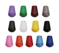 EMSea 65 Pezzi Fermacorda A Campana Con Coperchio Di Bloccaggio Fermacorda A Forma Di Campana Blocco Per Cordone Fai Coulisse Sicure Borse Abbigliamento Combinazione Policromatica