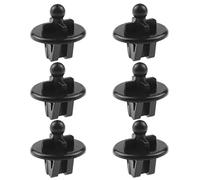 EMSea 6PCS Di Ricambio Per Clip Per Ripiano Posteriore Per Auto 1028271 Compatibile con Ford Fiesta Compatibile con Ford Fusion Clip In Plastica Per Gancio Per Ripiano