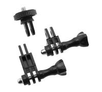 EMSea Adattatore Per Action Camera Con Pinza Compatibile Con Dango Design Gripper Mount Adattatore A Due Poli Con Accessorio A Vite Per Motociclette Biciclette Snowboard Nero