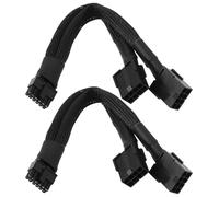 EMSea Cavo Adattatore per Scheda Grafica Host del Computer da 2 Pezzi da 12 Pin A Doppio 8 Pin Compatibile con Nvidia RTX3080 3090