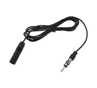 EMSea Cavo di prolunga per antenna radio FM AM per autoradio da 2 m, connettore DIN con connettore coassiale per autoradio per lettore CD e ricevitore multimediale