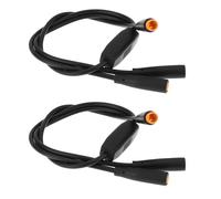 EMSea Cavo Di Prolunga Per Bici A 3 Pin M6 Cavo Splitter Maschio-femmina Da 40 Cm Per Sensore Per Bici Elettrica