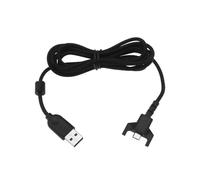 EMSea Cavo di ricarica USB compatibile con Logitech G403 G900 G903 G703 G PRO Wireless Mouse e Tastiera Lunghezza 1,8 m Cavo USB per Mouse Nero Intrecciato