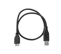EMSea Cavo USB 3.0 da tipo A a Micro-B universale per disco rigido da 5 Gbps, compatibile con Galaxy S5 Note 3 Note Pro 12.2, cavo di ricarica per personal computer, smartphone 30 cm