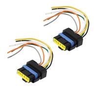 EMSea Connettore Per Fanale Posteriore A 6 Pin 2 Pezzi Precablato Compatibile Con Nissan Micra K12 K13 Interstar Primastar