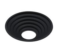 EMSea Copriobiettivo In Silicone Compatibile Con Diametro Esterno 70mm-90mm Proteggi Lente Pieghevole Proteggi Paraluce Antiriflesso Nero