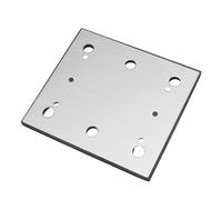 EMSea Cuscinetto abrasivo di ricambio 158324-9 compatibile con Makita BO4555 BO4556 piastra di base platorello in spugna 110 x 100 mm