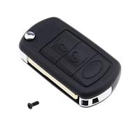 EMSea Custodia per chiave auto a 3 pulsanti di ricambio, pieghevole, con lama non tagliata, compatibile con Land Rover Discovery LR3 Range Rover Sport