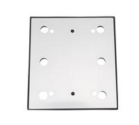 EMSea Disco abrasivo di ricambio per levigatrice, 113 x 103 mm, compatibile con Makita 158324-9-SPD17 BO4556