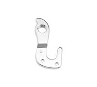 EMSea Gancio Deragliatore Mech Gancio Posteriore Per Bicicletta Gancio Deragliatore Posteriore In Metallo Compatibile Con Cube Access Aim Analog Touring Nature Reaction Pro Argento