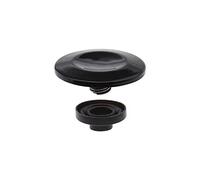 EMSea Joystick - Coperchio per tasti con anello di tenuta, compatibile con A4, A5, A6, A8, Q5, Q7, 8K0998068A, in plastica, colore: Nero chiaro