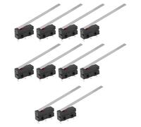 EMSea Micro interruttore in miniatura, 55 mm, 3 pin, V4, SPDT, 5 A, 250 V AC, per apparecchiature elettriche, 10 pezzi